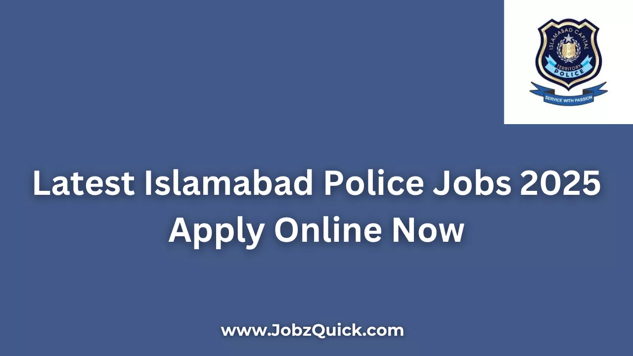 Latest Islamabad Police Jobs 2025 Apply Online Now