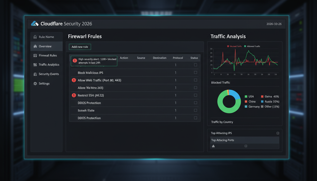 Enhancing Security with Firewall Rules