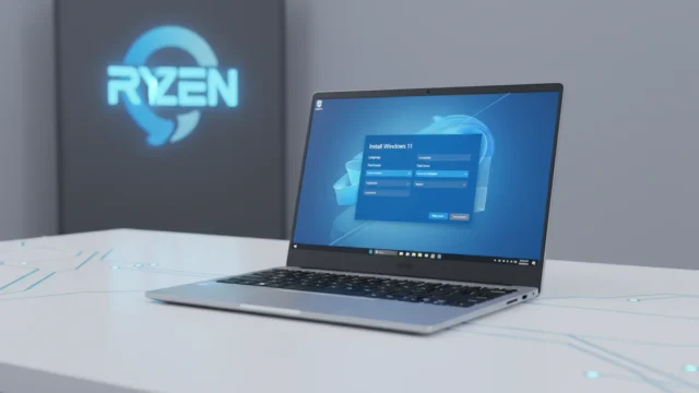 How to Install Windows 11 on Asus Ryzen Laptop