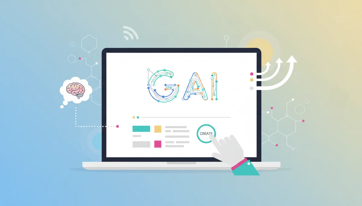Featured image: Professional featured image for: How to use google ai studio. Clean editorial illustration, modern b