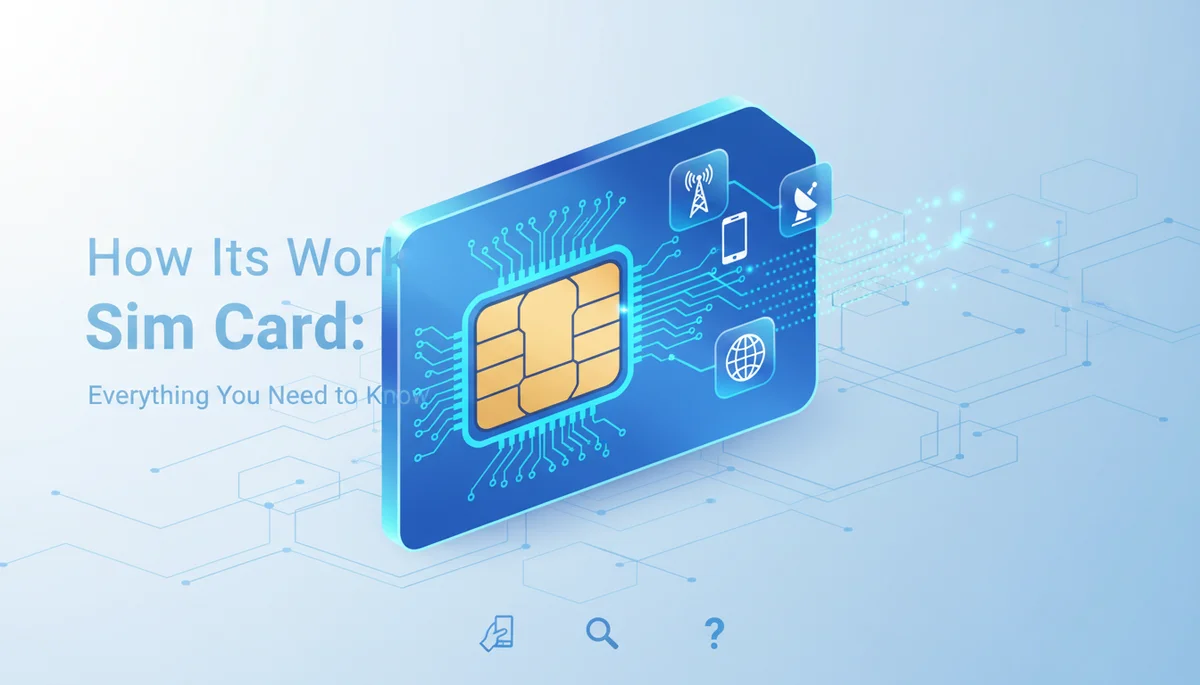 Featured image: Professional featured image for: How Its Work Sim Card: Everything You Need to Know. Clean editorial