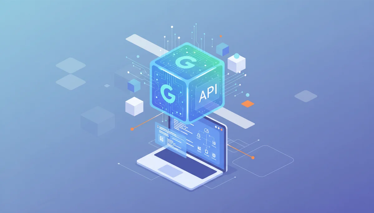 Featured image: Professional featured image for: How to creat google api in 2026. Clean editorial illustration, mode