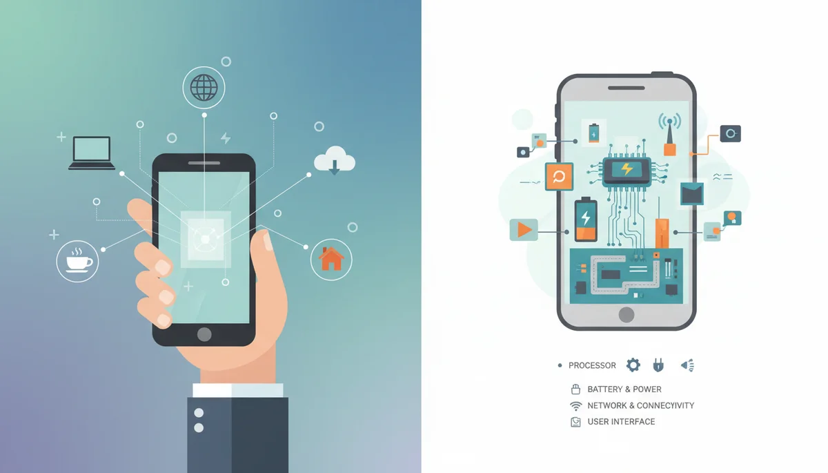 Featured image: Professional featured image for: How Mobile Work” You Mean How a Mobile Phone Works Tel Me in Detail