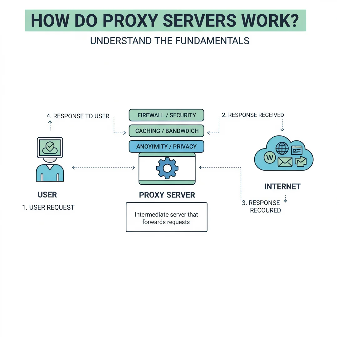 Step 1: Illustration for step: Understand the fundamentals related to how dose proxy work explain me in deta