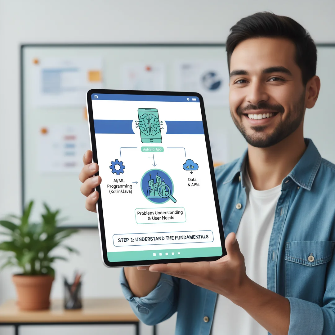 Step 1: Illustration for step: Understand the fundamentals related to How to start building android app with