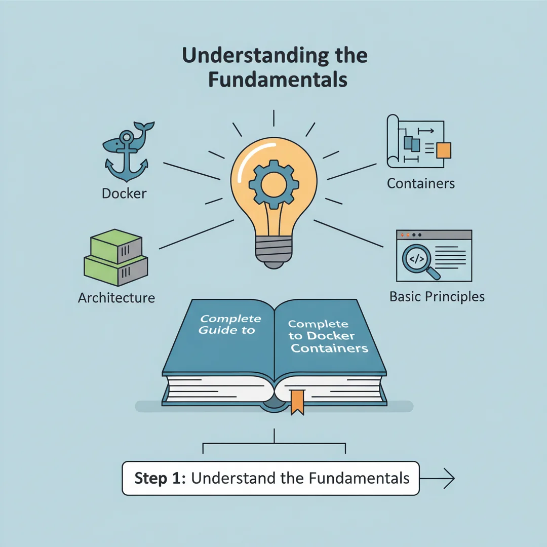 Step 1: Illustration for step: Understand the fundamentals related to Complete Guide to Docker Containers, p