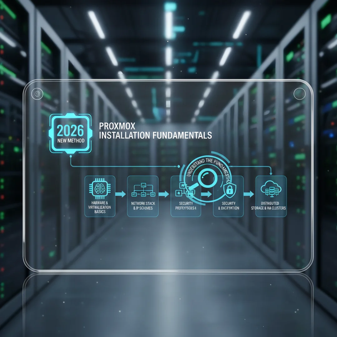 Step 1: Illustration for step: Understand the fundamentals related to install latest proxmox in 2026 new met