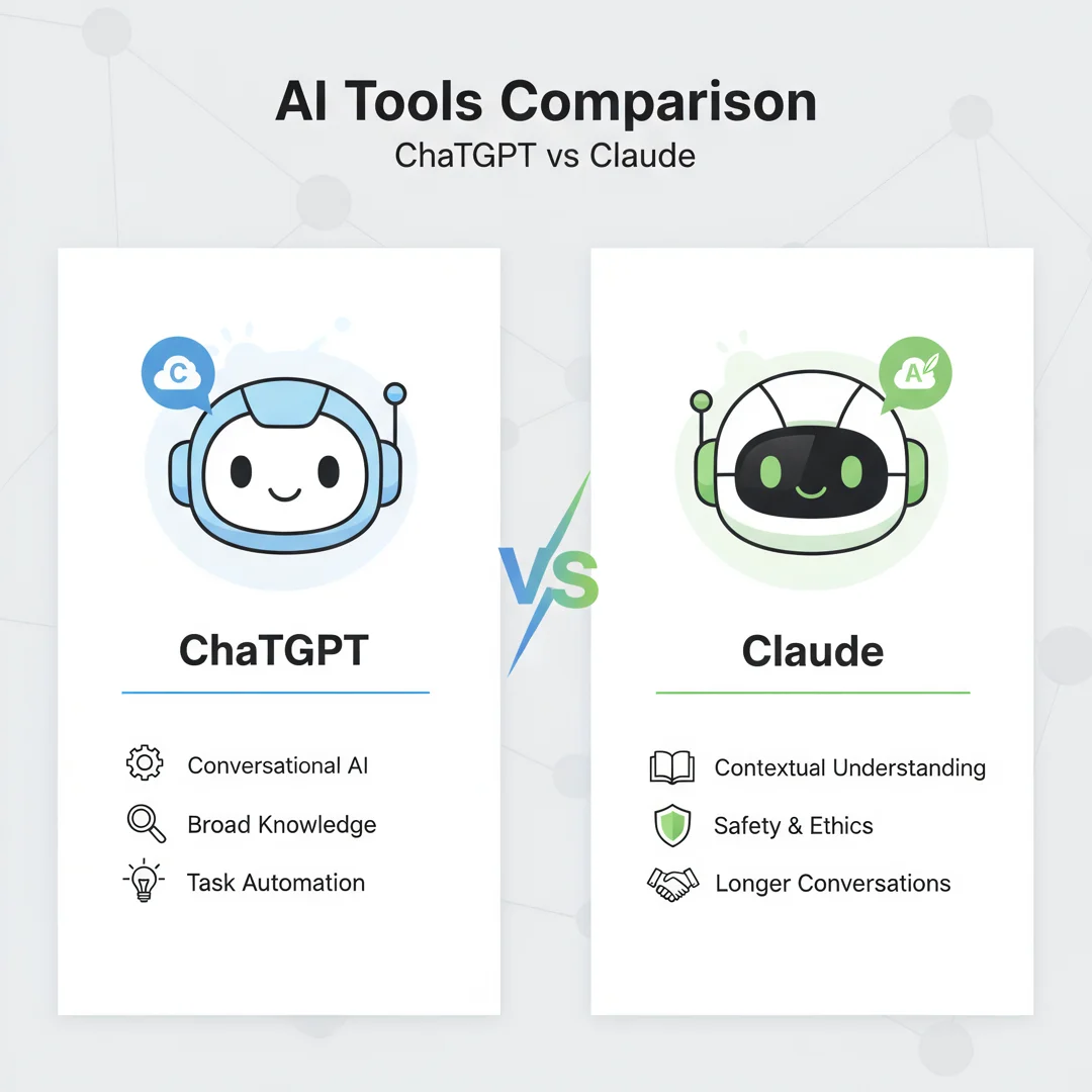 Step 1: Illustration for step: Understand the fundamentals related to AI Tools Comparison: ChatGPT vs Claude