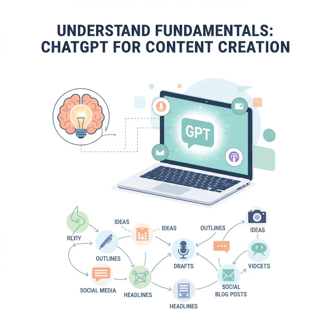 Step 1: Illustration for step: Understand the fundamentals related to How To Use ChatGPT for Content Creatio