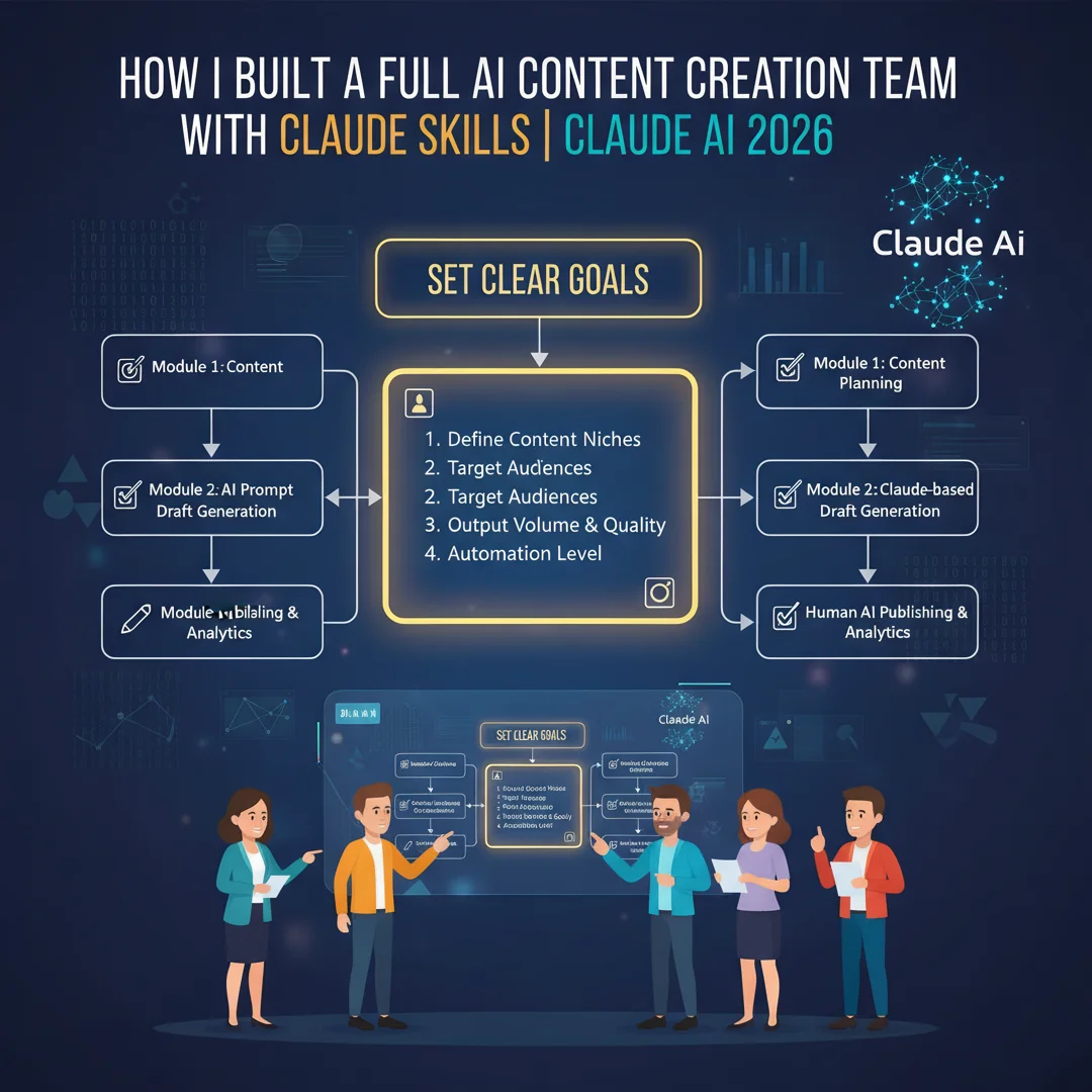 Step 3: Illustration for step: Set clear goals related to How I Built a Full AI Content Creation Team with C
