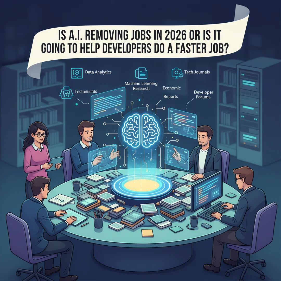 Step 4: Illustration for step: Gather necessary resources related to Is a.i removing jobs in 2026 or its goi
