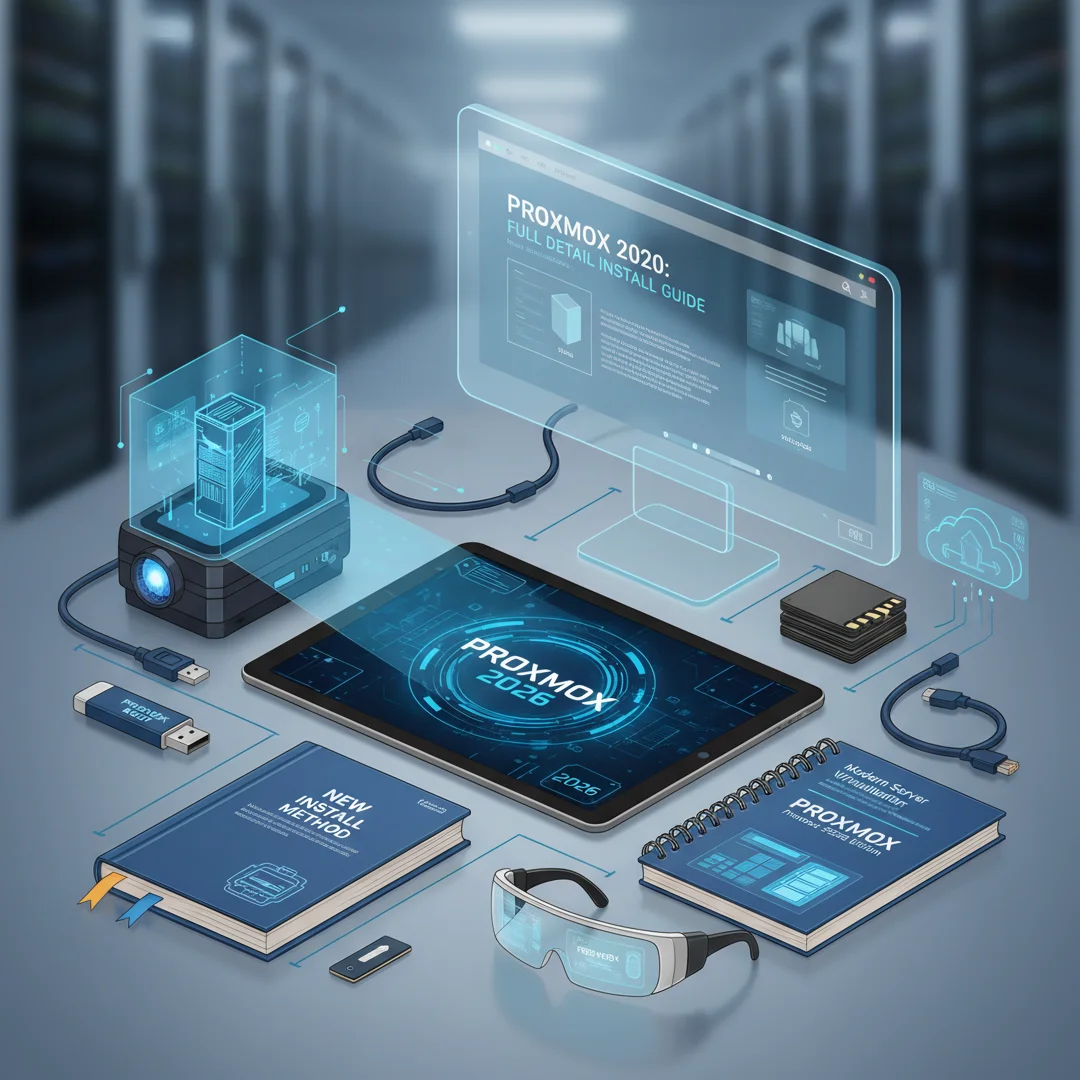 Step 4: Illustration for step: Gather necessary resources related to install latest proxmox in 2026 new meth