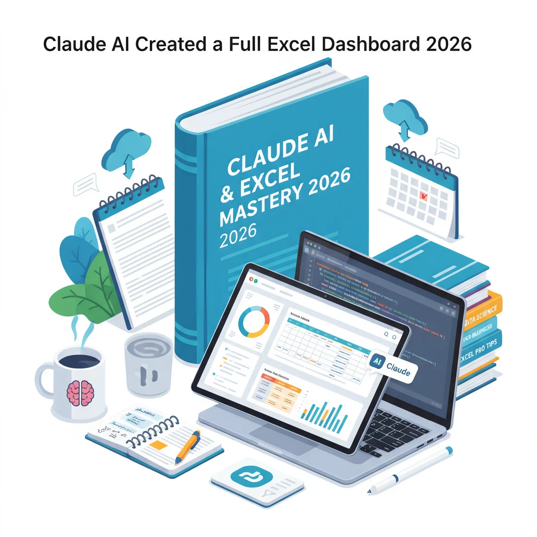 Step 4: Illustration for step: Gather necessary resources related to Claude AI Created a Full Excel Dashboar