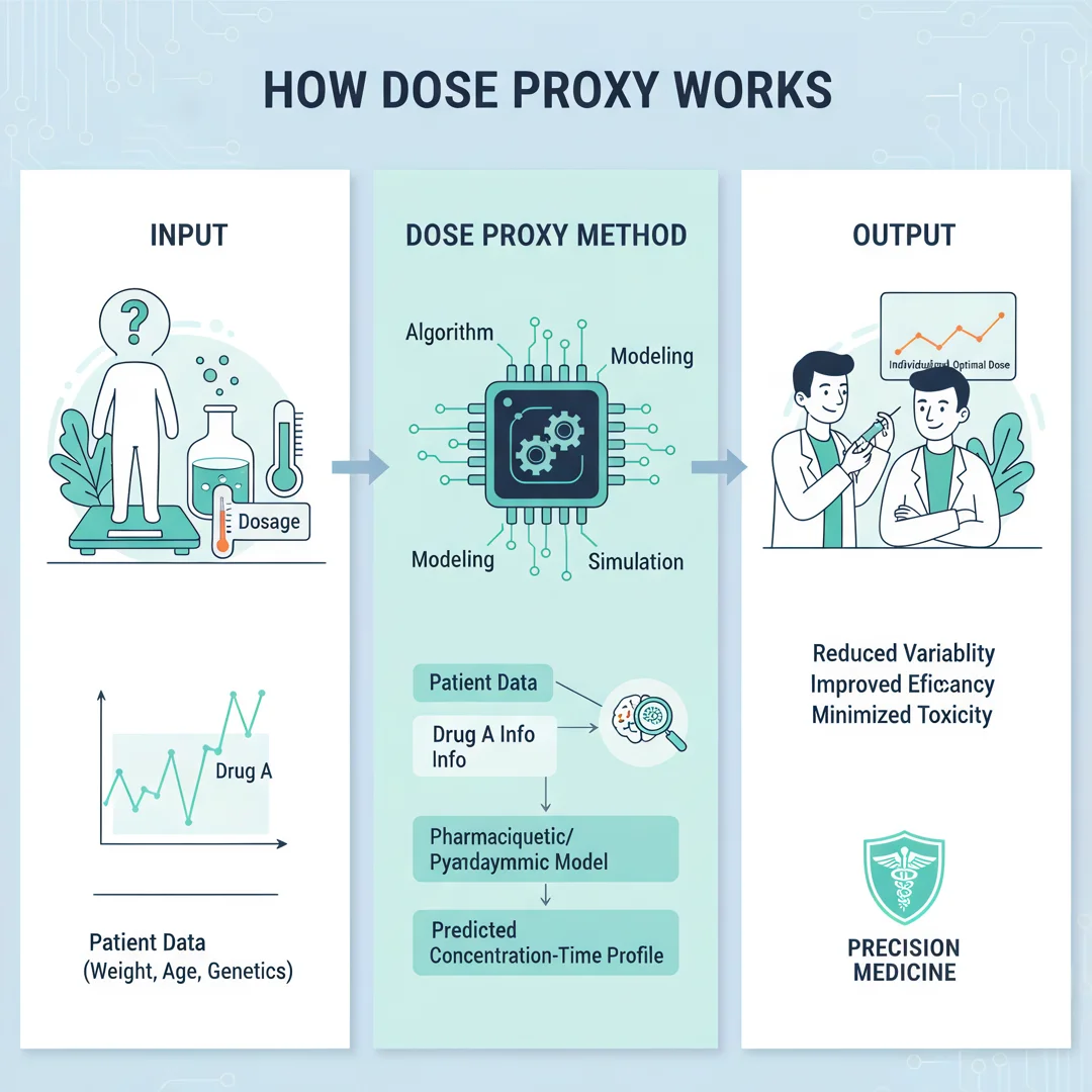 Step 5: Illustration for step: Apply the core methods related to how dose proxy work explain me in details, 