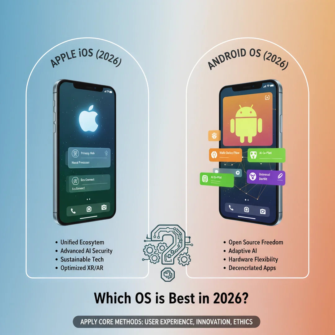 Step 5: Illustration for step: Apply the core methods related to Apple vs android. Which os is best in 2026?