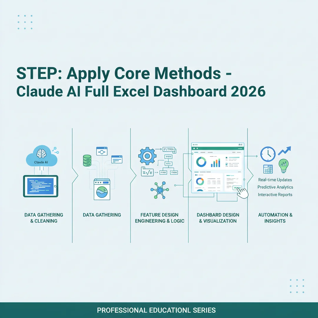 Step 5: Illustration for step: Apply the core methods related to Claude AI Created a Full Excel Dashboard 20