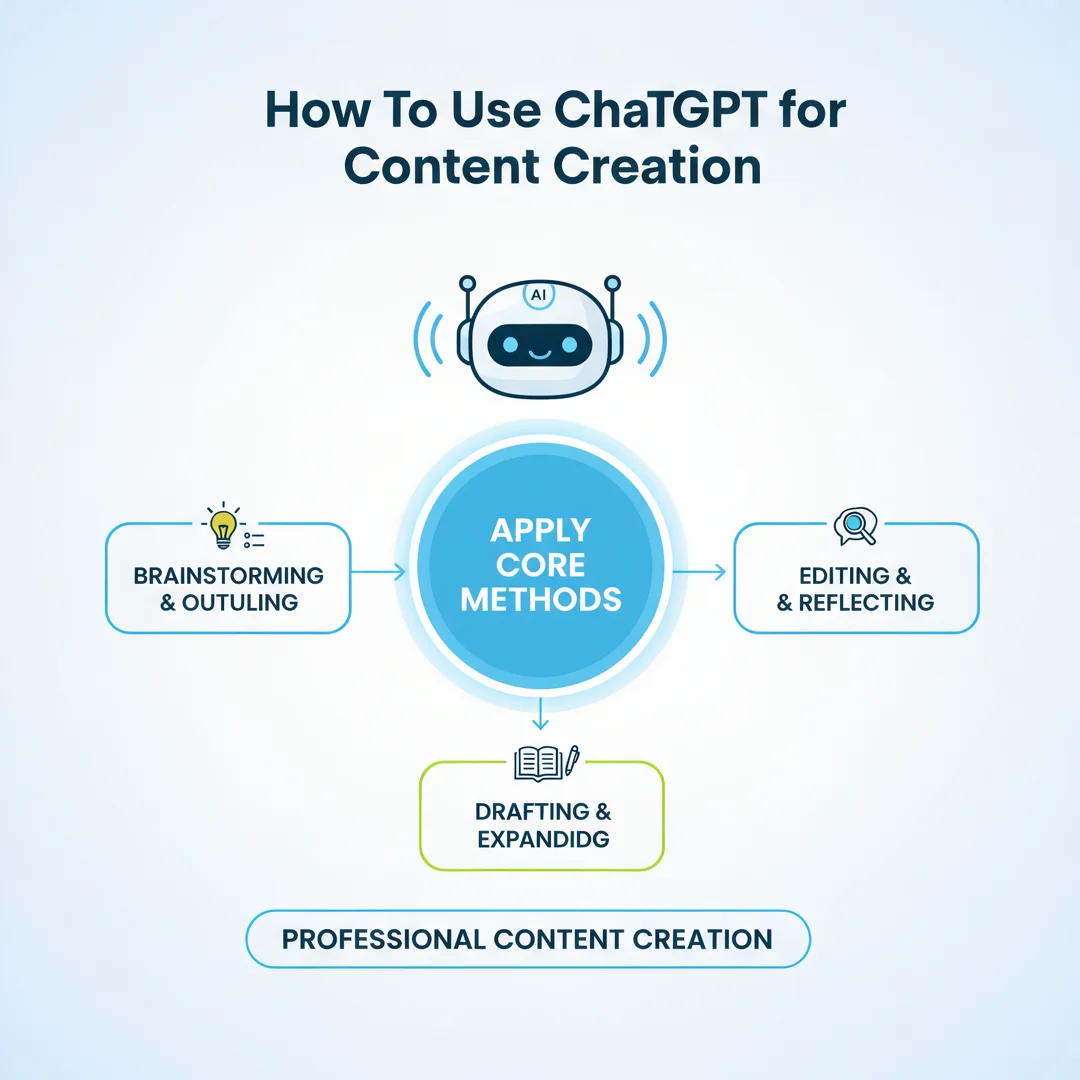 Step 5: Illustration for step: Apply the core methods related to How To Use ChatGPT for Content Creation, pr