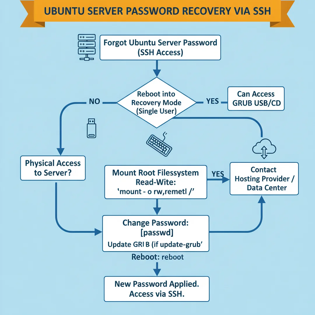 Step 5: Illustration for step: Apply the core methods related to If forgot How to recover and change passwor