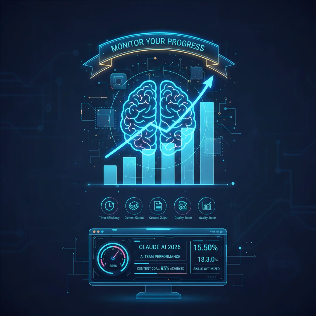 Step 6: Illustration for step: Monitor your progress related to How I Built a Full AI Content Creation Team 