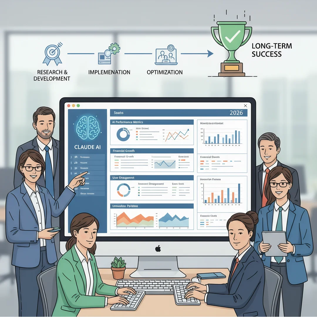 Step 8: Illustration for step: Maintain long-term success related to Claude AI Created a Full Excel Dashboar