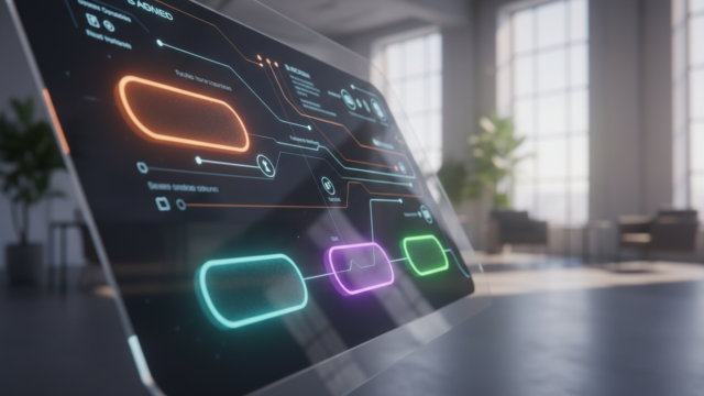most beautyfull colors combinations of dark ui with orange and purplr and green buttons and crystal clear text